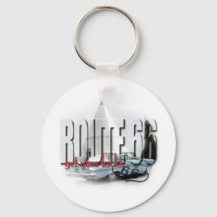 Sleep in a Wigwam - Route 66 Key Ring