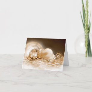 Sleep in Heavenly Peace Holiday Card