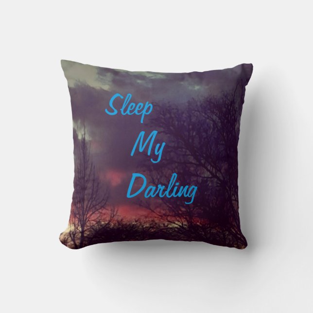 SLEEP MY DARLING CUSHION (Front)