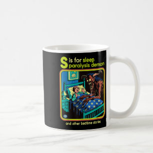 Sleep Paralysis Demon Sarcastic Retro Funny Adult  Coffee Mug