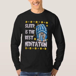 Sleep Quote Gnome Grandma For Women Sleeping Paja T-Shirt