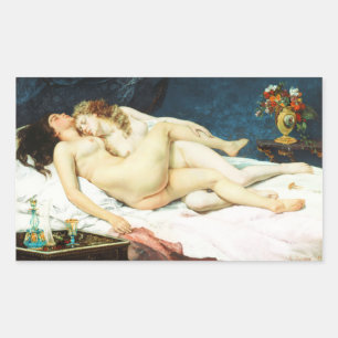 Sleep Rectangular Sticker