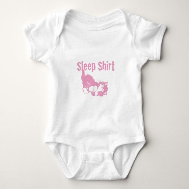 Sleep Shirt in Pink (Front)