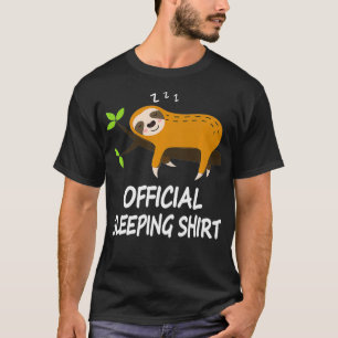 Sleep shirt Pyjamas nightdress sloth gift nightshi