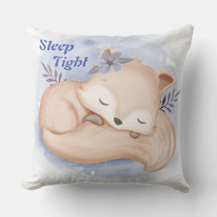 Sleep Tight/All you need is Love Fox Pillow