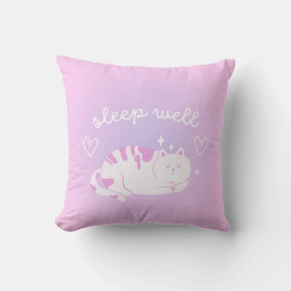 Sleep Well Cat Cushion