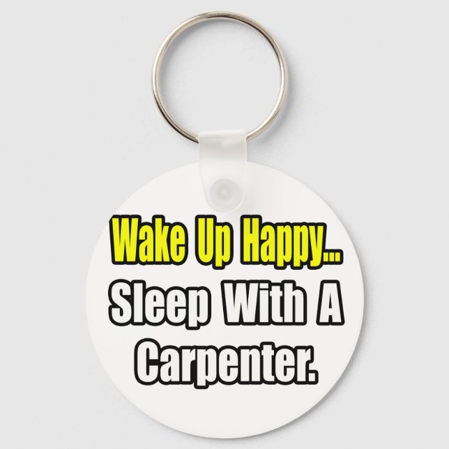 Sleep With a Carpenter Key Ring (Front)