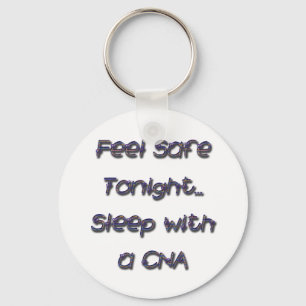 sleep with a CNA Key Ring