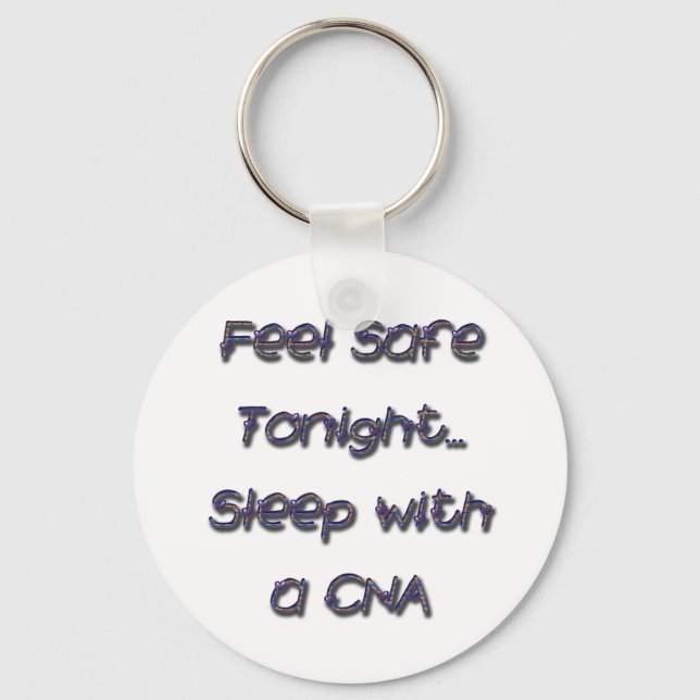 sleep with a CNA Key Ring (Front)
