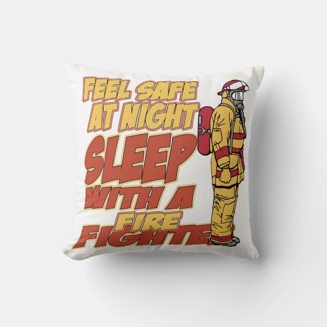 Sleep with a Firefighter Cushion (Front)