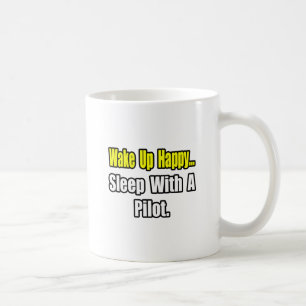 Sleep With A Pilot Coffee Mug