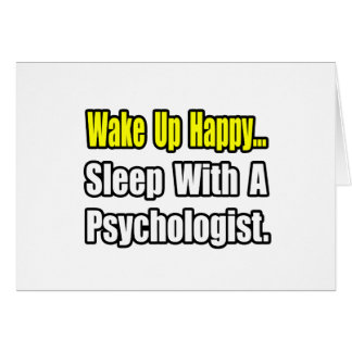 Sleep With a Psychologist