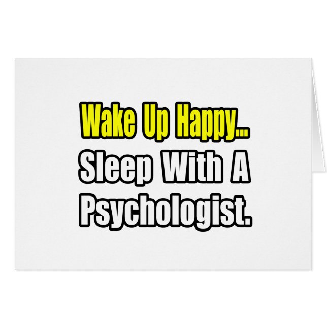 Sleep With a Psychologist (Front Horizontal)