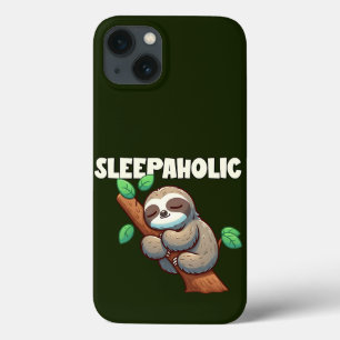 Sleepaholic - Sleep Lovers - Sleeping Sloth iPhone 13 Case