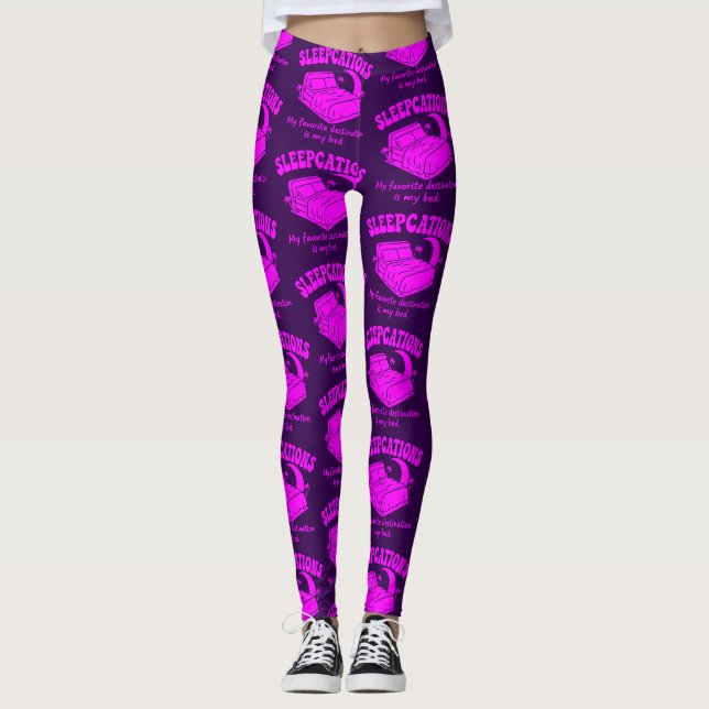 Sleepcations Leggings (Front)