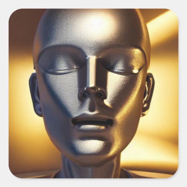 Sleeping Android Sticker (Front)