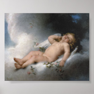 Sleeping Angel by Leon Jean Basile-Perraul Print