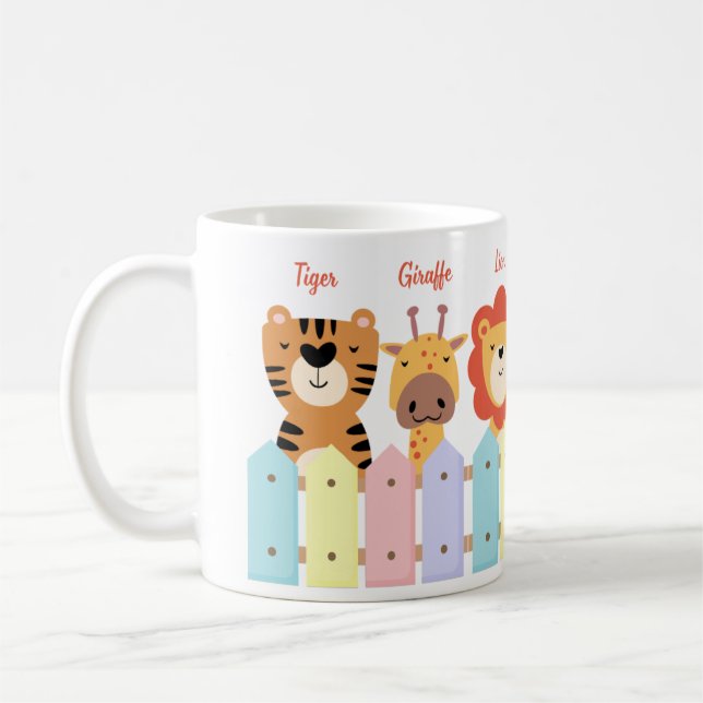 Sleeping animals  coffee mug (Left)