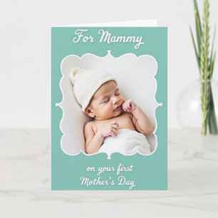 Sleeping Baby Mothers Day Card