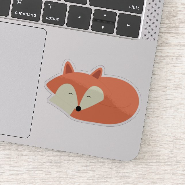 Sleeping Baby Red Fox (Detail)