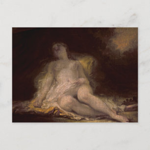 Sleeping Bacchante Postcard