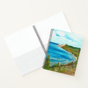 Sleeping Bear Dunes Lakeshore Michigan Art Notebook