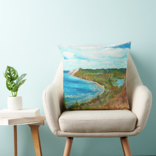 Sleeping Bear Dunes Lakeshore Michigan Beach Cushion