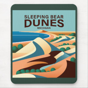 Sleeping Bear Dunes Michigan Mouse Pad