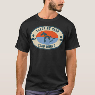 Sleeping Bear Sand Dunes Michigan Michigander Grea T-Shirt