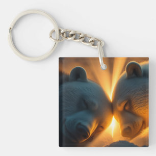 Sleeping Bears Dreamland Key Ring