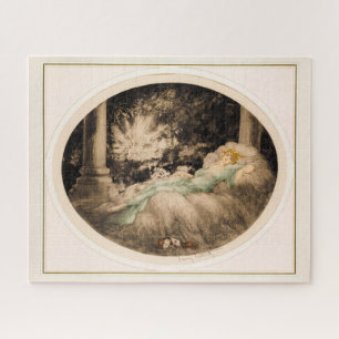 Sleeping Beauty by Louis Icart Jigsaw Puzzle