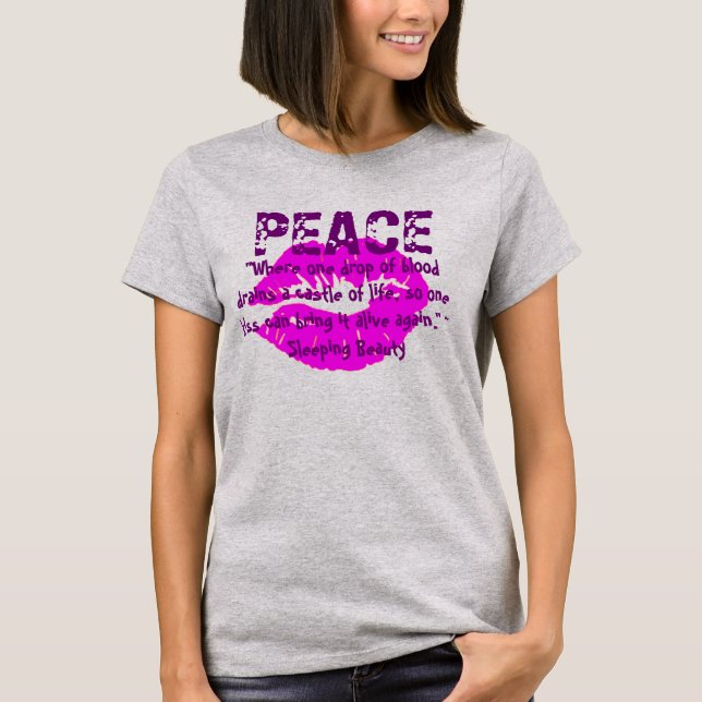 Sleeping Beauty for Peace - T-Shirt (Front)