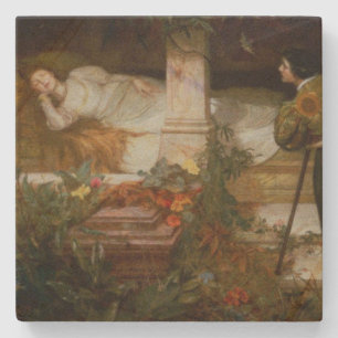 Sleeping Beauty (Heavenly Prince and Princess) Stone Coaster