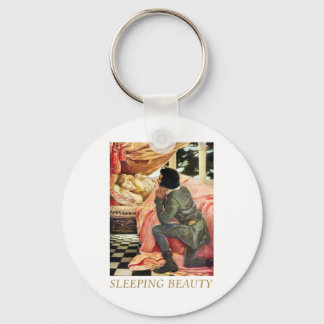 Sleeping Beauty Key Ring