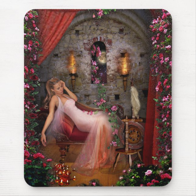 Sleeping Beauty Mouse Pad (Front)