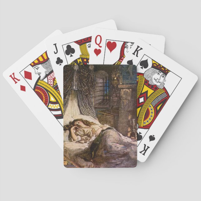 Sleeping Beauty Playing Cards (Back)