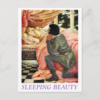 Sleeping Beauty Postcard