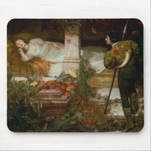 Sleeping Beauty (Pretty Princess From Fairy Tale) Mouse Pad