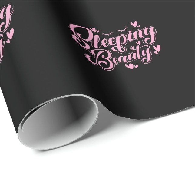 Sleeping Beauty schlafen wie ein Baby Wrapping Paper (Roll Corner)