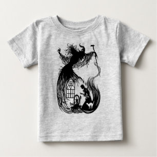 Sleeping Beauty & the Wicked Witch Baby T-Shirt
