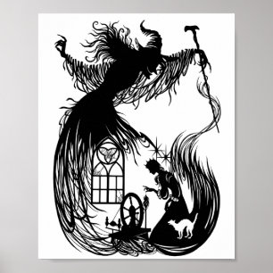 Sleeping Beauty & the Wicked Witch Poster