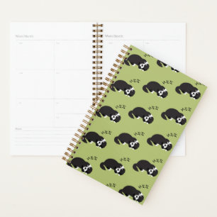Sleeping Bernese Mountain Dog Animals Lover ZZZ Planner