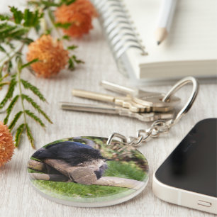 Sleeping Binturong Key Ring