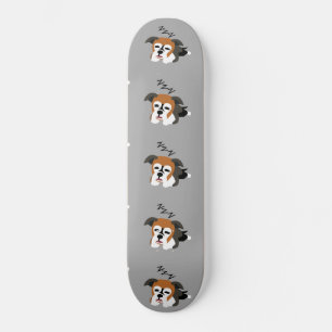 Sleeping Boxer Dog Puppy Animal Lover ZZZ Pet Skateboard