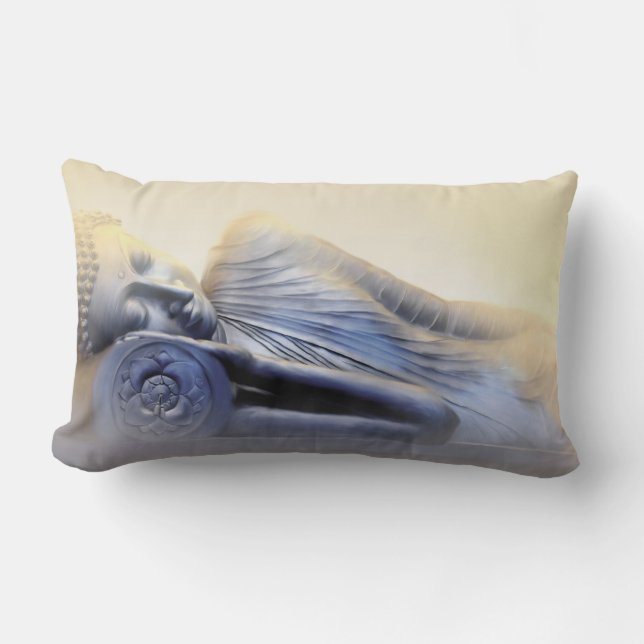 Sleeping Buddha III Lumbar Cushion (Front)