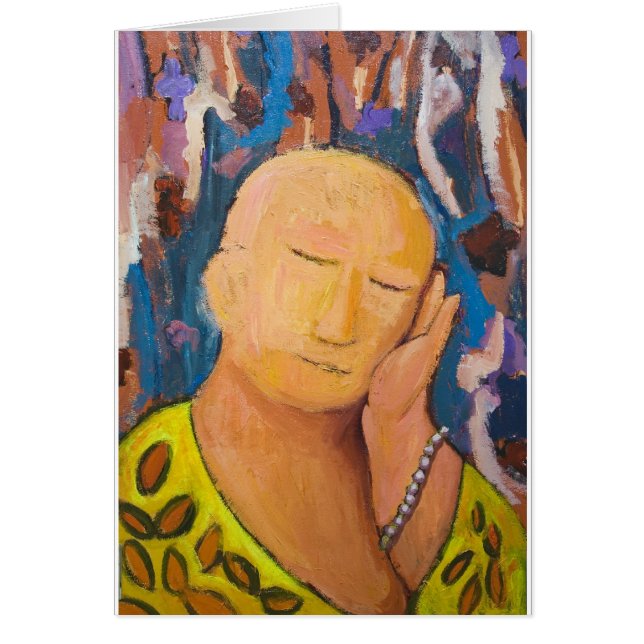 Sleeping Buddha (naive expressionism portrait) (Front)