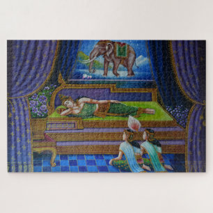 sleeping buddha puzzle