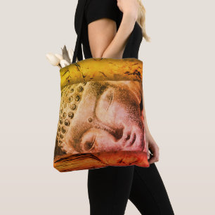 Sleeping Buddha tote Bag
