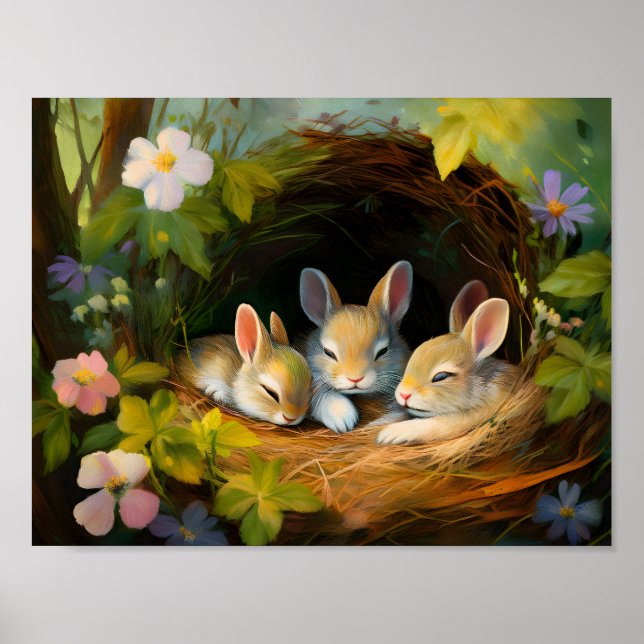 Sleeping Bunnies 2 Poster (Front)