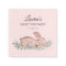 Sleeping Bunny Baby Shower Napkin